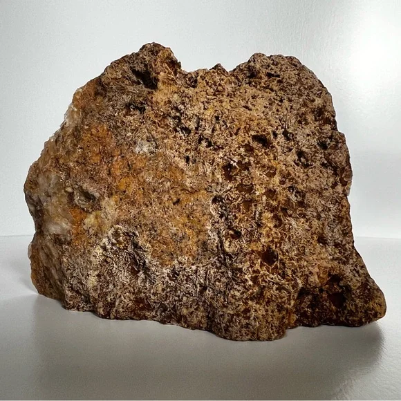 Pink Amethyst Half Polished Half Rough Display Specimen From Brazil New Crystal